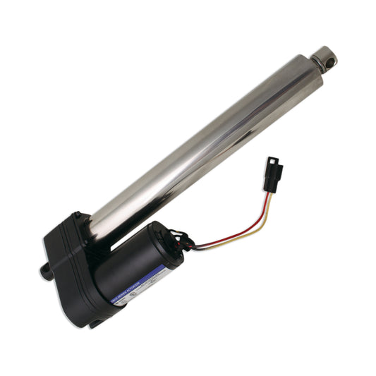 SSA - hatch actuators with polished stainless sleeve - five lengths available